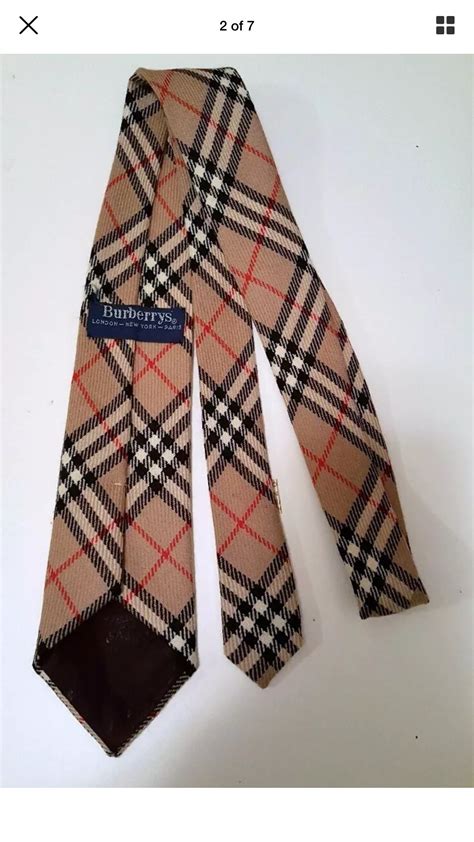 authentic burberry ties for cheap|burberry tie vintage.